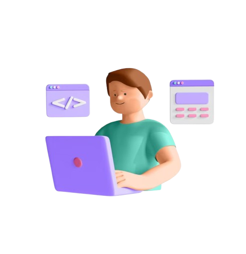 3D Web Development Girl